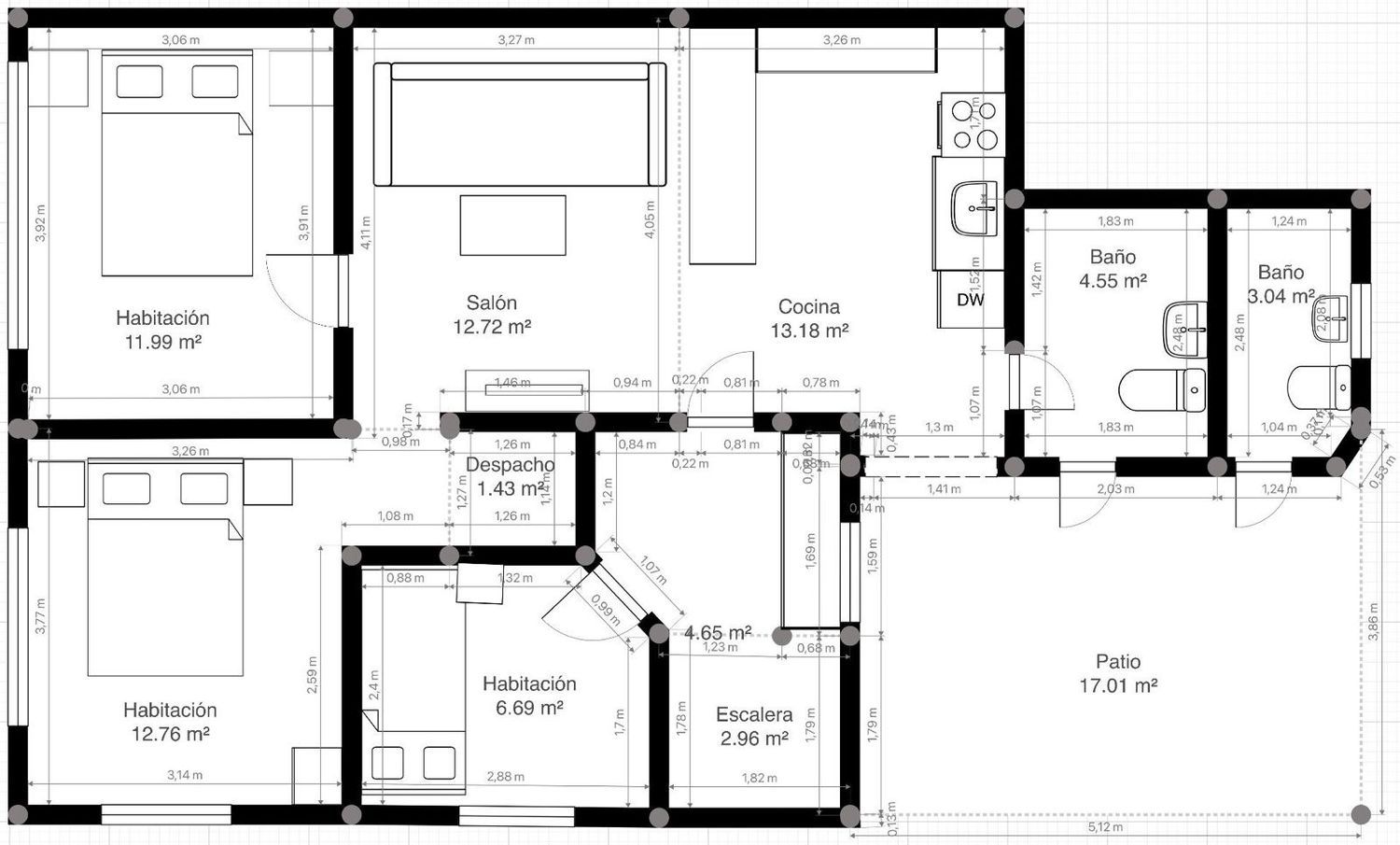 REF. DD060326NE – Inmueble en Chaparil – Torrecilla – Punta Lara