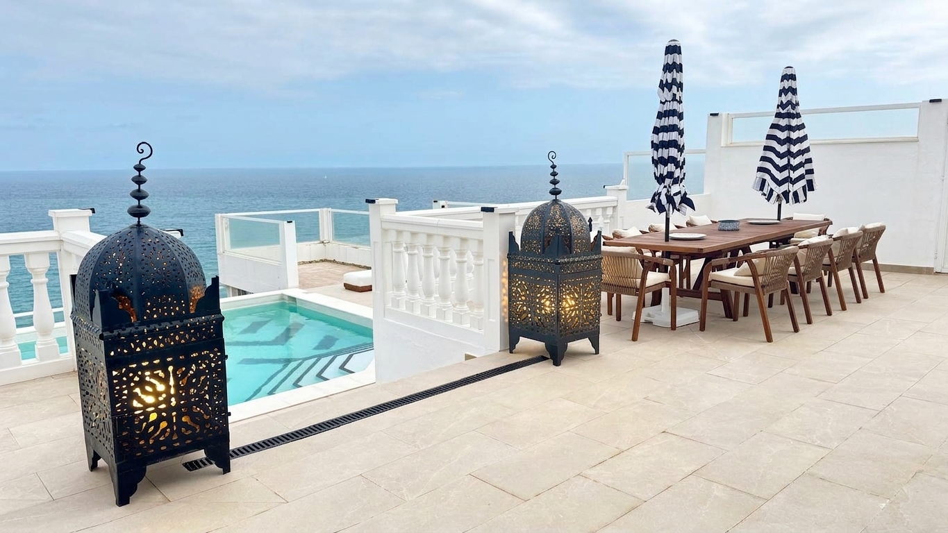 REF. LZ060426/MANV – Villa de LUJO en Punta Chullera – Manilva