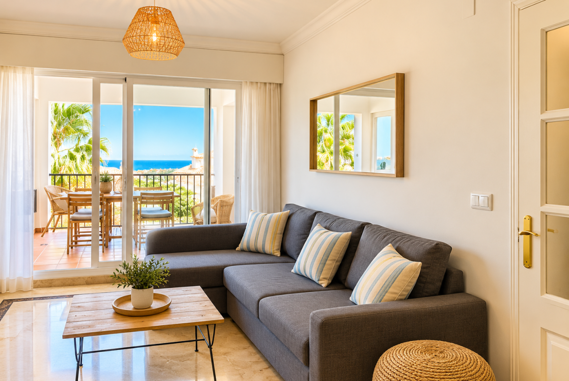 Ref. LZ151026MAN – Piso con VISTAS AL MAR en Manilva
